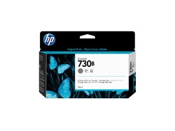 HP 730B 130ML Grey Designjet Ink Cartridge - T1700 / New Sd Pro Mfp / T1600 / T2600 HP730B13GY
