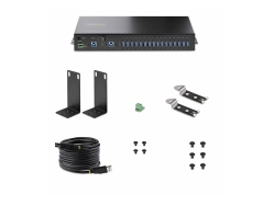 Startech.Com 16 Port Industrial USB 3.0 Hub/Switch 5GBPS, Metal, Mountable 2YR 5G16AINDS-USB-A-HUB