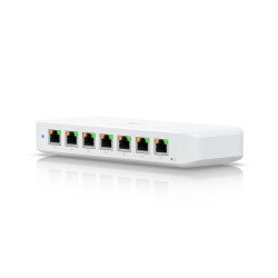 Ubiquiti Ultra 42W, Compact Layer 2, 8-port GbE PoE Switch, Versatile Mounting Options, 7 PoE/PoE+ No Power Supply, PoE++ Input USW-ULTRA