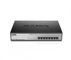 D-link 8-port Desktop Gigabit Poe+ Switch - 8-port 10/100/1000 Gigabit Ethernet Ports - 8 X Poe