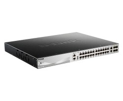 D-link 30-Port Lite Layer 3 Stackable Managed Gigabit PoE Switch (DGS-3130-30PS)