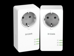 D-link Powerline Av2 1000 Passthrough Adapter Starter Kit Dhp-p601av