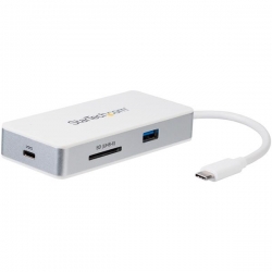 Startech Usb C Multiport Adapter - 4k Hdmi - Sd / Sdhc / Sdxc - Power Delivery (usb Pd) - Usb-c