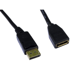 Generic Displayport Cable: Dp(m) To Dp(f) Extension 1m Support 4k And 2k @30hz Dp-dp-mf-1m-4k