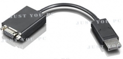Generic Cable Adapter: Display Port(m) To Vga(f) 10/ 15cm, Passive S054b Dp-vga-mf-15cm