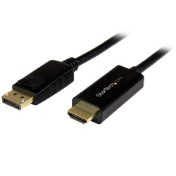 Startech Displayport To Hdmi Converter Cable - 3 Ft (1m) - Dp To Hdmi Adapter With Built-in Cable