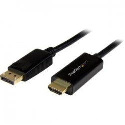 Startech Displayport To Hdmi Converter Cable - 6 Ft (2m) - Dp To Hdmi Adapter With Built-in Cable