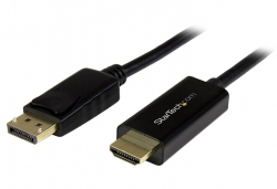 Startech Displayport To Hdmi Converter Cable - 5m (16 Ft) - 4k Dp2hdmm5mb