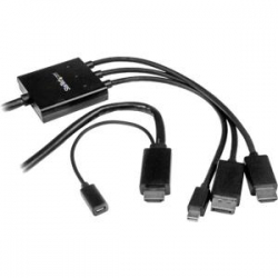 Startech Hdmi Displayport Or Mini Displayport To Hdmi Converter Cable - 2 M (6 Ft.) Dpmdphd2hd