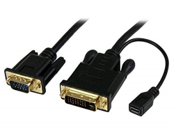 Startech 10 Ft Dvi To Vga Active Converter Cable - Dvi-d To Vga Adapter - Digital Dvi To Analog