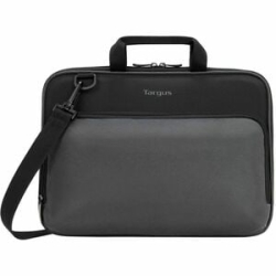 Targus Work-in Essentials TED007GL Carrying Case For 33 Cm (13") To 35.6 Cm (14") Chromebook - Black/Grey - Taa Compliant - Scuff Resistant Interior - Handle, Shoulder Strap - 25.4 Mm Height X 254 Mm Width TED007GL