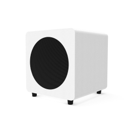 Kanto SUB8 300W 8" Sealed Powered Subwoofer, Matte White KO-SUB8VMW-I