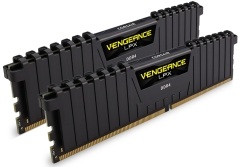 Corsair Vengeance Lpx 32GB (2x16GB) DDR4 2400MHz C14 Desktop Gaming Memory Black CMK32GX4M2A2400C14