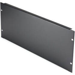 StarTech.com 4U Blank Panel For 19 Inch Rack, Enclosures & Cabinets, Rack Mount Blanking Panel For Server/Network Racks, 4RU Rack Filler - 4U Blank Panel Will Fit 19 Inch Network/server Racks/cabinets - Incl. 2 Sets Of M6 Cagenuts/screws To Mount Spacer/