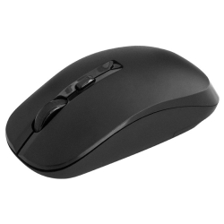 CLiPtec Smooth Max 1600DPI 2.4GHZ Wireless Optical Mouse - Black AMSRZS801BK