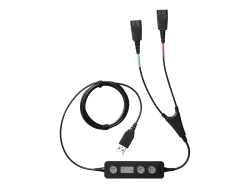Jabra Link 265 USB-A Supervisor Cord W/ 2 Qd Interface 265-09