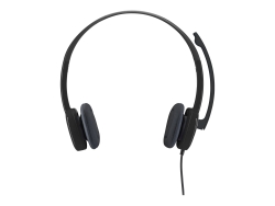 Logitech H151 Stereo Headset - Wired, 3.5MM Connection - 1YR Wty 981-000587