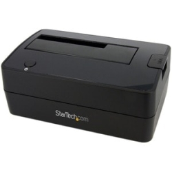 StarTech.com Single Bay USB 3.0 To Sata Hard Drive Docking Station, USB 3.0 (5 Gbps) Hard Drive Dock, External 2.5/3.5" Sata Hdd/SSD Dock - Single-bay Hard Drive Docking Station; 2.5/3.5in Sata I/Ii/Iii; USB 3.2 Gen 1 (5 Gbps) Host Connection; 4Kn; No Ca