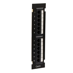 4Cabling 12 Port CAT6 Wall Mount Patch Panel 006.002.6122