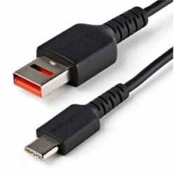 StarTech.com 3ft (1m) Secure Charging Cable, USB-A To USB-C Data Blocker Charge-Only Cable, Secure Charger Adapter Cable For Phone/Tablet~1m (3ft) Secure Charging Cable, USB-A To USB-C Data Blocker Charge-Only Cable - 3ft USB-A To USB-C Secure Charging D