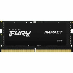 Kingston Fury Impact RAM Module For Notebook - 32 Gb (2 X 16GB) - DDR5-6400/Pc5-51200 DDR5 Sdram - 6400 MHz Single-rank Memory - CL38 - 1.35 V - Non-ECC - Unbuffered - 262-pin - Sodimm KF564S38IBK2-32