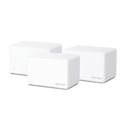 Mercusys Halo H80X(3-pack) AX3000 Whole Home Mesh Wi-Fi 6 System,3000 Mbps Dual Band Wi-Fi, Up To 650 Square Meters, 574/2402 Mbps, Mu-Mimo (WIFI6) Halo H80X(3-pack)