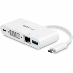 USB-C Multiport Adapter - Pd - Dvi - GbE DKT30CDVPD