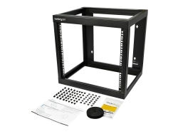 StarTech.com 9U 19" Wall Mount Network Rack 17" Deep Open Avit Data Rack Ltw RK919WALLO