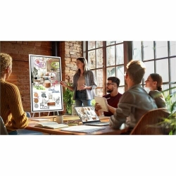 Samsung Flip WM65FX 65" 4K UHD LCD Collaboration Display - Infrared - Touchscreen - 16:9 Aspect Ratio - 3840 X 2160 - LED - 450 Cd/m² - 4,000:1 Contrast Ratio - 2160p - USB - Hdmi - Bluetooth - Tizen 9.0 LH65WMFWBGCXXY