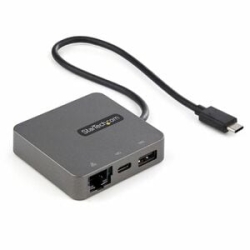 Usb-c Multiport Adapter - USB 3.1 Gen 2 Type-C Mini Dock - Usb-c To 4K Hdmi Or 1080p VGA Video - 10Gbps Usb-a Usb-c, GbE - Portable Travel Laptop Dock - Works W/Thunderbolt 3 (DKT31CHVL) DKT31CHVL