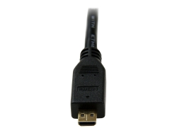 Startech.Com 2M HDMI 1.4 To Micro HDMI Adapter Cable With Ethernet, Black, Ltw HDADMM2M