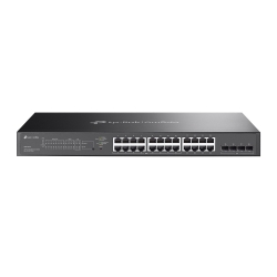Tp-Link Omada 28-Port Managed Gigabit Rack Switch, POE+(16), SFP(4), 150W, 5YR SG2428LP