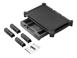 Startech.Com Monitor Riser Standing Desk - Large (19.7) - Height Adjust 5 Yr MONSTADJDL