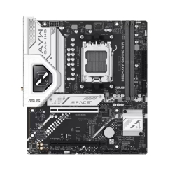 Asus AMD B850M Ayw Gaming Wifi (AM5) Micro-ATX Motherboard, 2DIMM, 128GB DDR5, 8200+MT/s, PCIe5.0 X16, X2 M.2, WiFi6, 2.5GbE, USB 10Gbps, HDMI2.1 B850M AYW Gaming Wifi