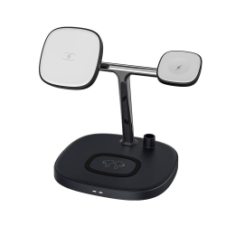 Choetech T583-F 4-in-1 Magentic Wireless Charging Station For IPhone/Apple Watch/Headphones/Pencil ELECHOT583F
