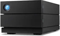 Lacie 2BIG Raid 16TB (2X8TB 7200RPM Ironwolf Pro) USB-C, 5YR Data Recovery Service STHJ16000800
