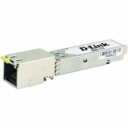 D-Link Sfp - 1 X Rj-45 1000Base-T Auto Mdi/Mdi-X - For Data Networking - Twisted Pair - 100 M Maximum Distance - Hot-pluggable DGS-712