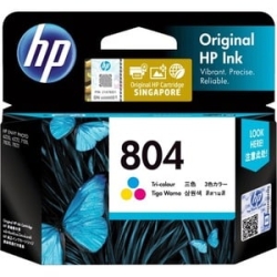HP 804 Tri-color Original Ink Cartridge T6N09AA