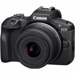 Canon Eos R100 24.1 Megapixel Digital Slr Camera With Lens - 18 Mm - 45 Mm - Black - Aps-C Cmos Sensor - Autofocus - 7.6 Cm (3")LCD - Electronic Viewfinder - 2.5x Optical Zoom - 10x Digital Zoom - 3840 X 2160 Video - 4K Recording - Hd Movie Mode - Wirele