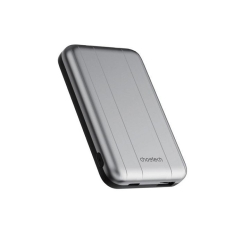 Choetech B655-Sl 5000mAh Magnetic Wireless Power Bank 10W (Silver) ELECHOB655SL