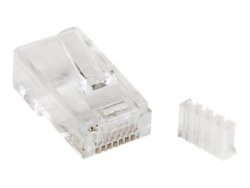 Startech.Com Cat 6 Network Connector - Clear - CAT6 Cable - RJ45 2YR CRJ45C6SOL50