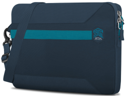 Stm (Blazer) Laptop Sleeve, Fits Up To 15'', Dark Navy , 3YR Wty STM-114-191P-02