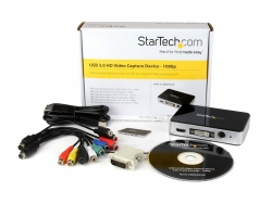 Startech USB 3.0 Video Capture Device - HDMI/ Dvi/ VGA - 1080P 60FPS 2YR USB3HDCAP
