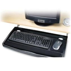 SmartFit Underdesk Comfort Keyboard Drawer - 38.1 Mm Height X 660.4 Mm Width X 342.9 Mm Depth - Black - 1 60004