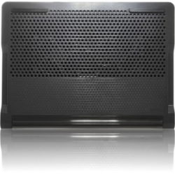 Targus Chill Mat AWE81AU Cooling Stand - Black, Grey - 2 Fan(s) - Built-in USB Hub AWE81AU