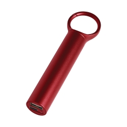 Lexon Nomaday 3000 Mah Power Bank With Clip - Red LD-LL138DR