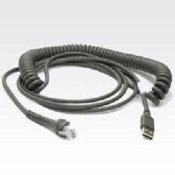 Cable Scan Uni USB 15FT Coil CBA-U09-C15ZAR