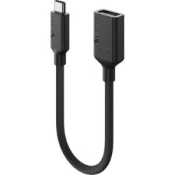 Alogic Elements Pro Usb-c To Usb-a Adapter - Male To Female - Black Input: Usb-c USB 3.1 Gen 1 - 5 Gbps Output: Usb-a Adapter Elpcaa-bk
