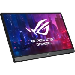 Rog Strix XG16AHP Portable 144Hz Gaming Monitor - 15.6-inch Fhd (1920 X 1080), 144 Hz, Ips Panel, Nvidia G-Sync Compatible, Non-glare, Built-in 7800 MAh Battery, Fold-out Kickstand, USB Type-C, Micro Hdmi, Embedded Ess Amplifier, Rog Tripod And Rog Sleev
