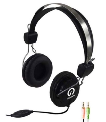 Wired Headset: Stereo Headset With Inline Microphone SH-105M